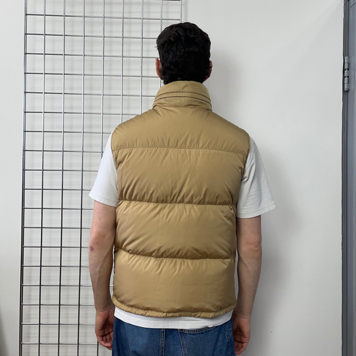 Prada Sport Gold 99/00 Duck Down Gilet | Large, Gold