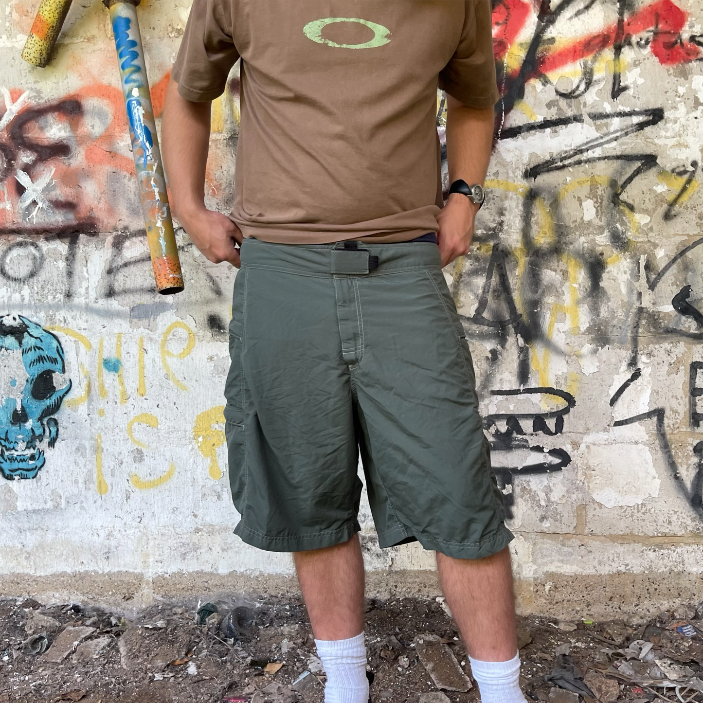 2001 Nike ACG Cargo Shorts | Default Title, Green