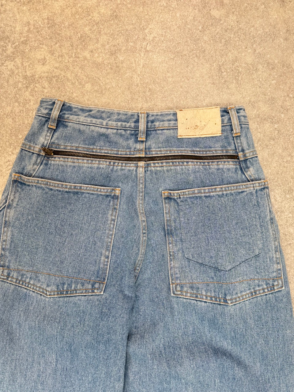80s Marithe Francois Girbaud Wide Leg High Waisted Denim Jeans