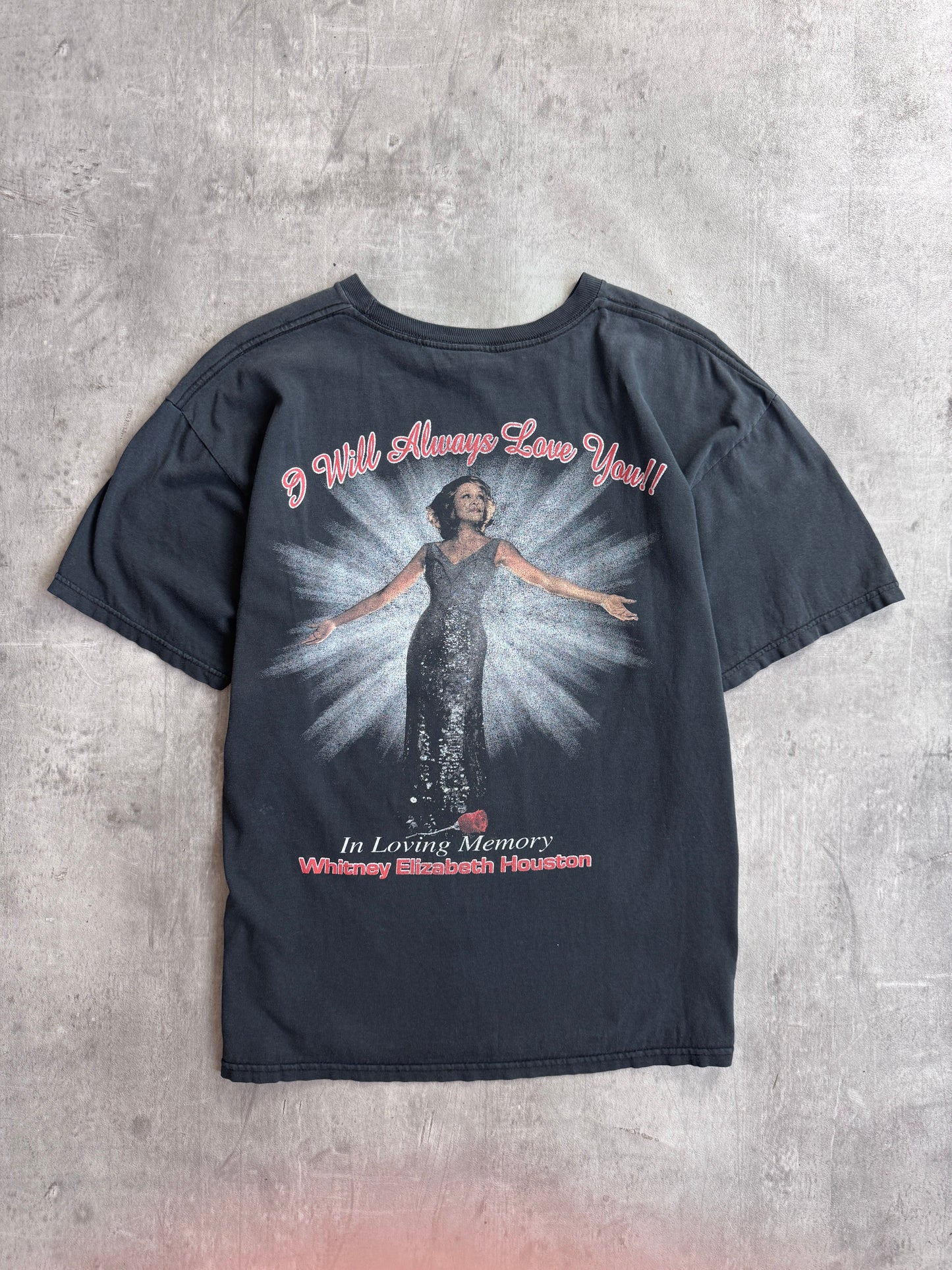 2012 Whitney Houston Memorial Graphic Tee