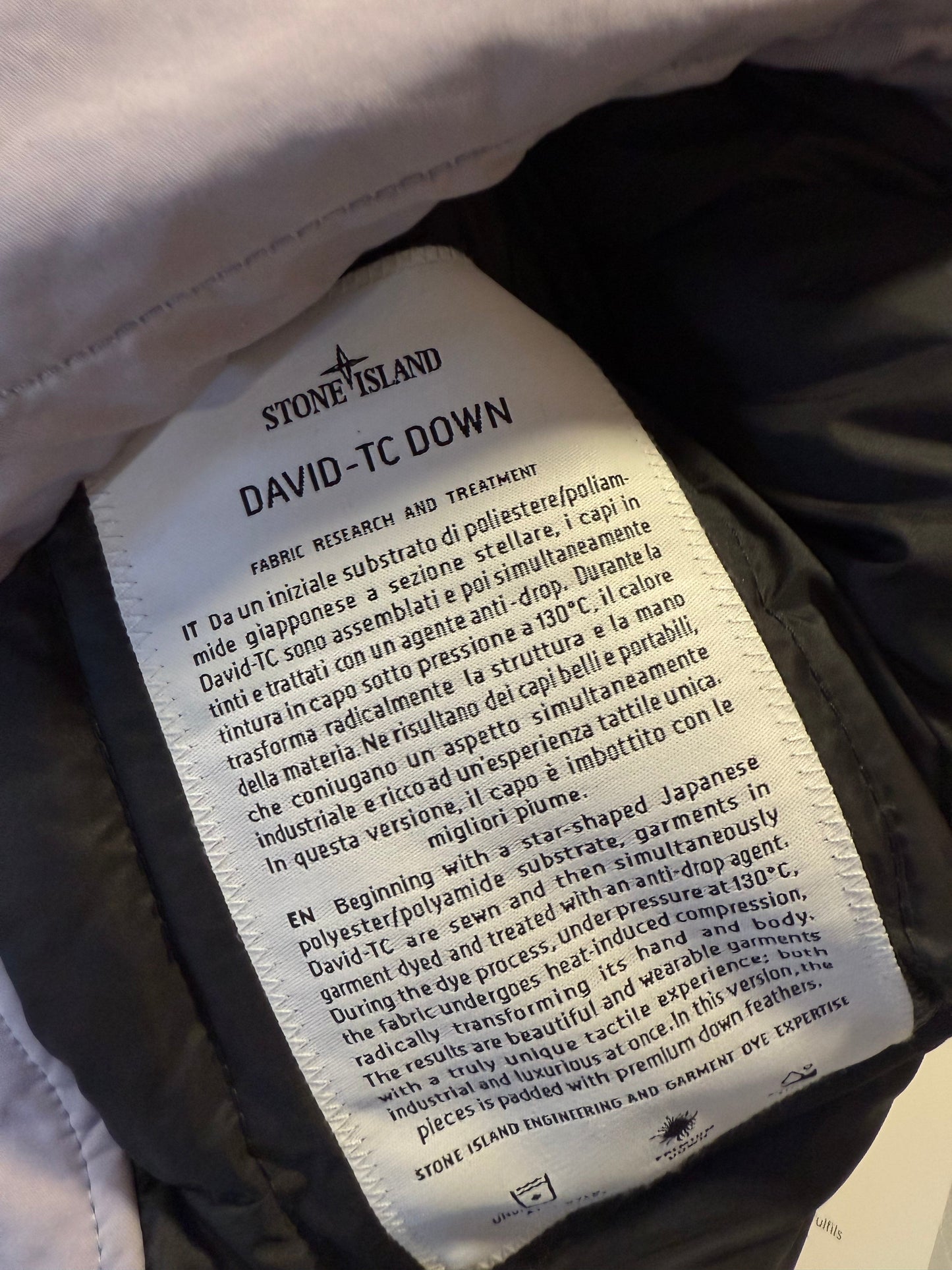 Stone Island David-TC Down Field Jacket AW/23 XXL BNWT