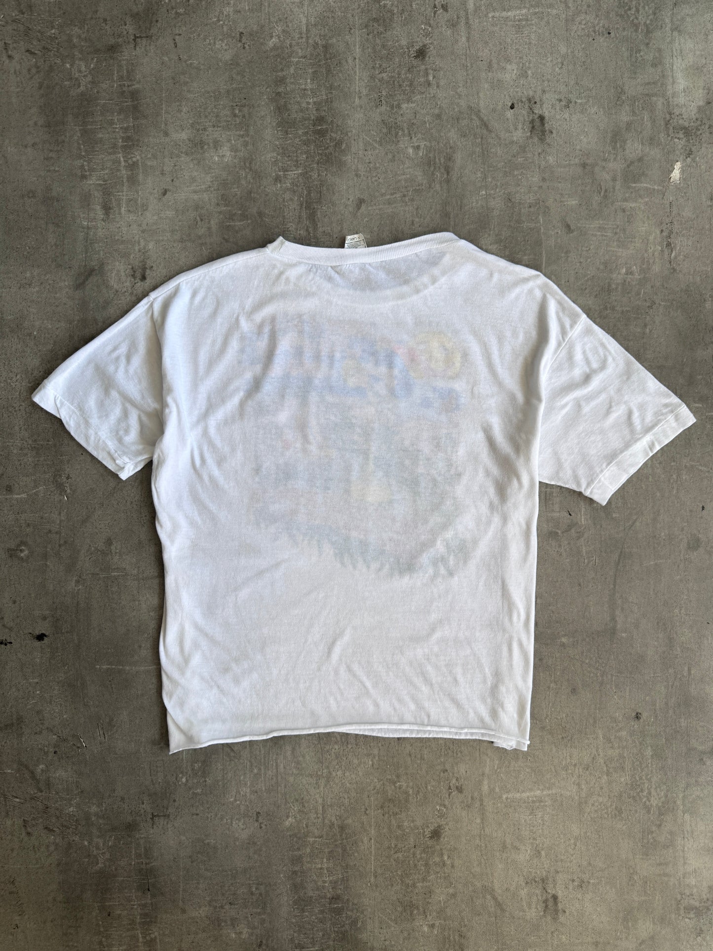 1990's "Have A Blow When Ya Mow" Relaxation Single Stitch Graphic Tee | Extra Large, Multicoloured