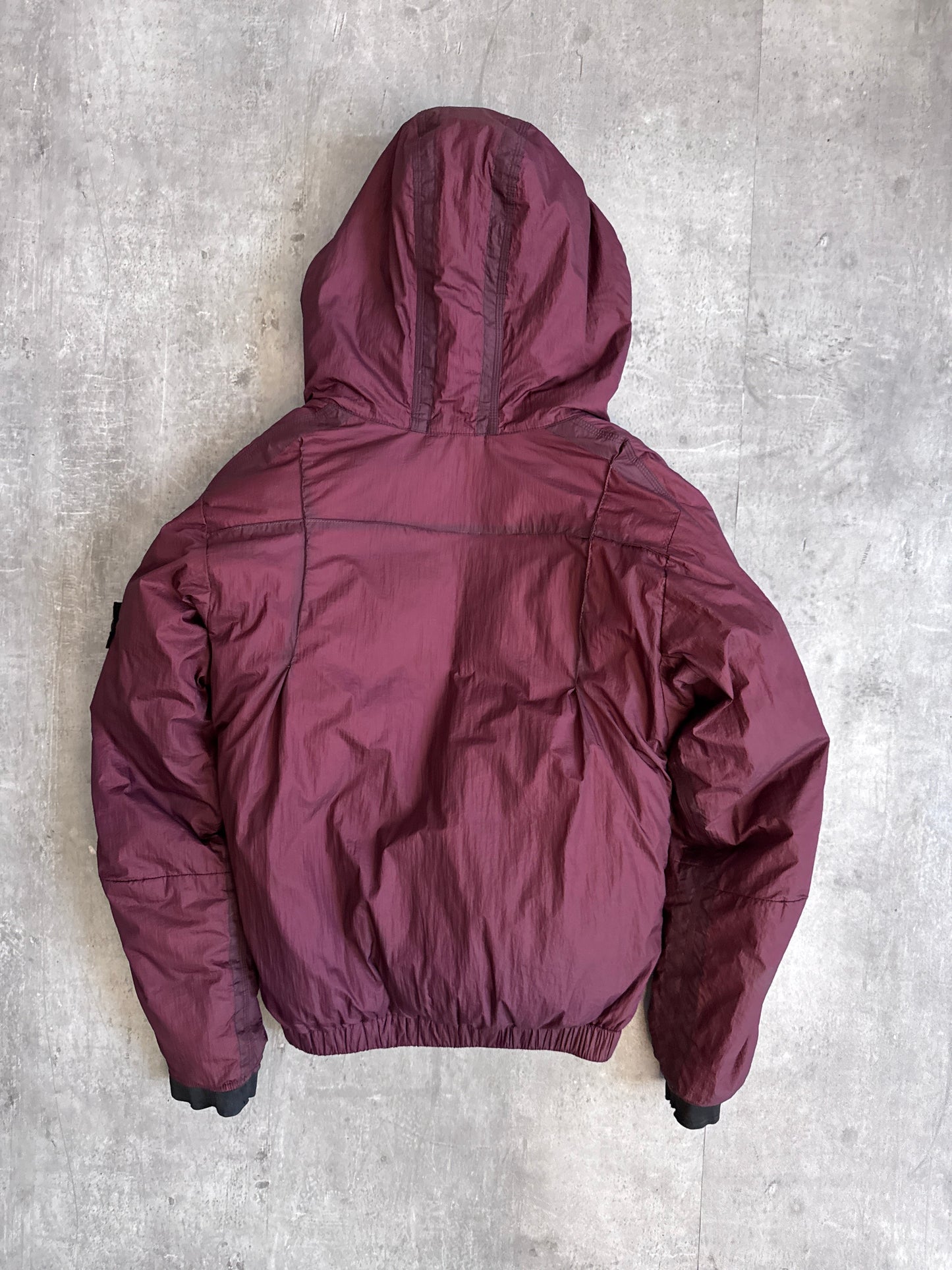 A/W2010 Stone Island Red Garment Dyed Down Jacket