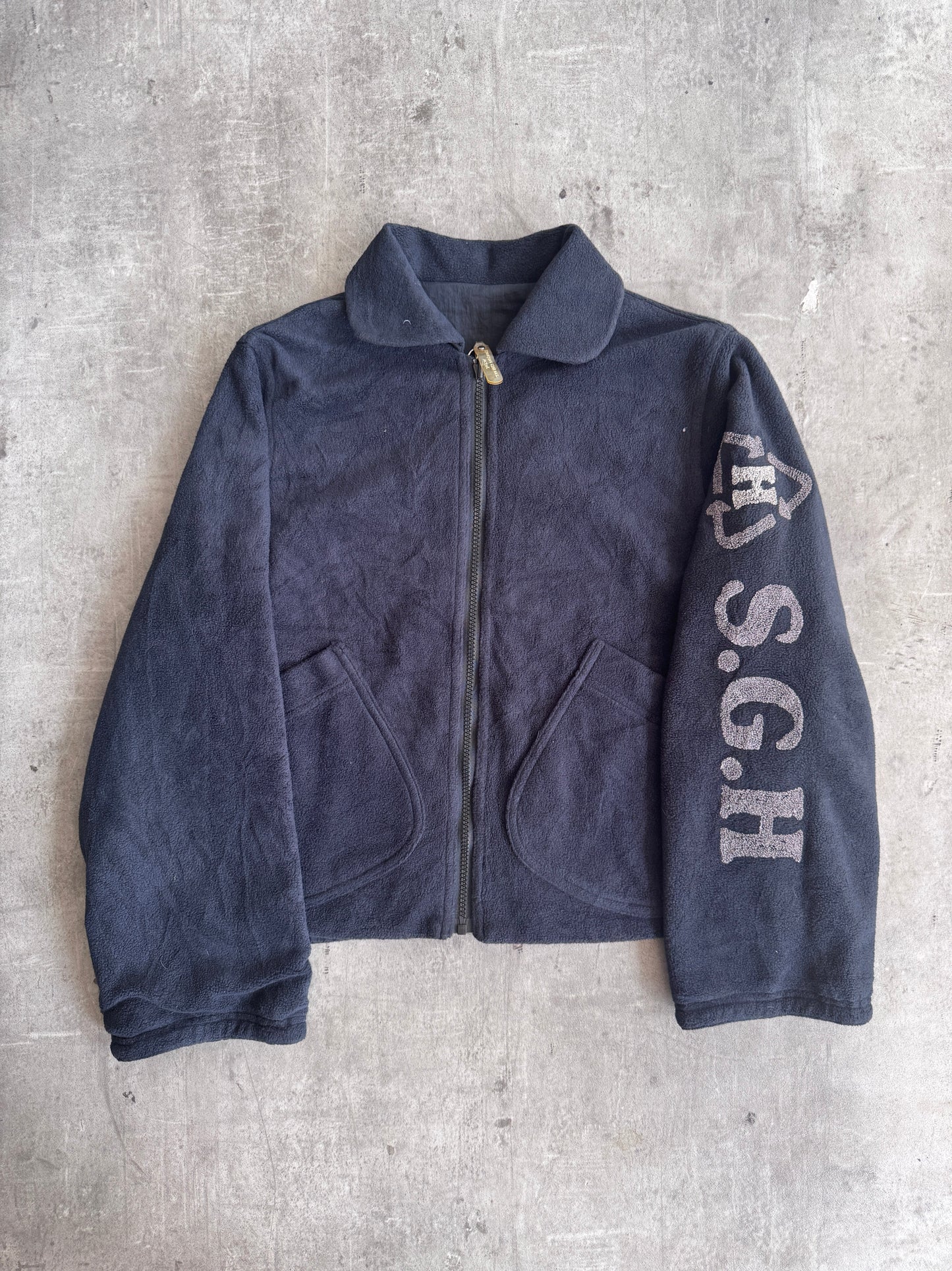 Hai Sporting Gear Issey Miyake Fleece Lined Track Jacket | Small, Multicoloured