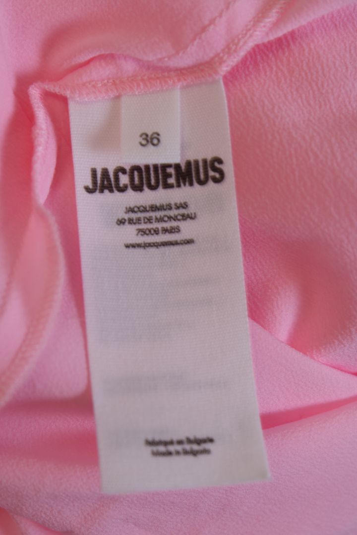 Jacquemus Draped Skirt Pink 8 | Default Title, Pink