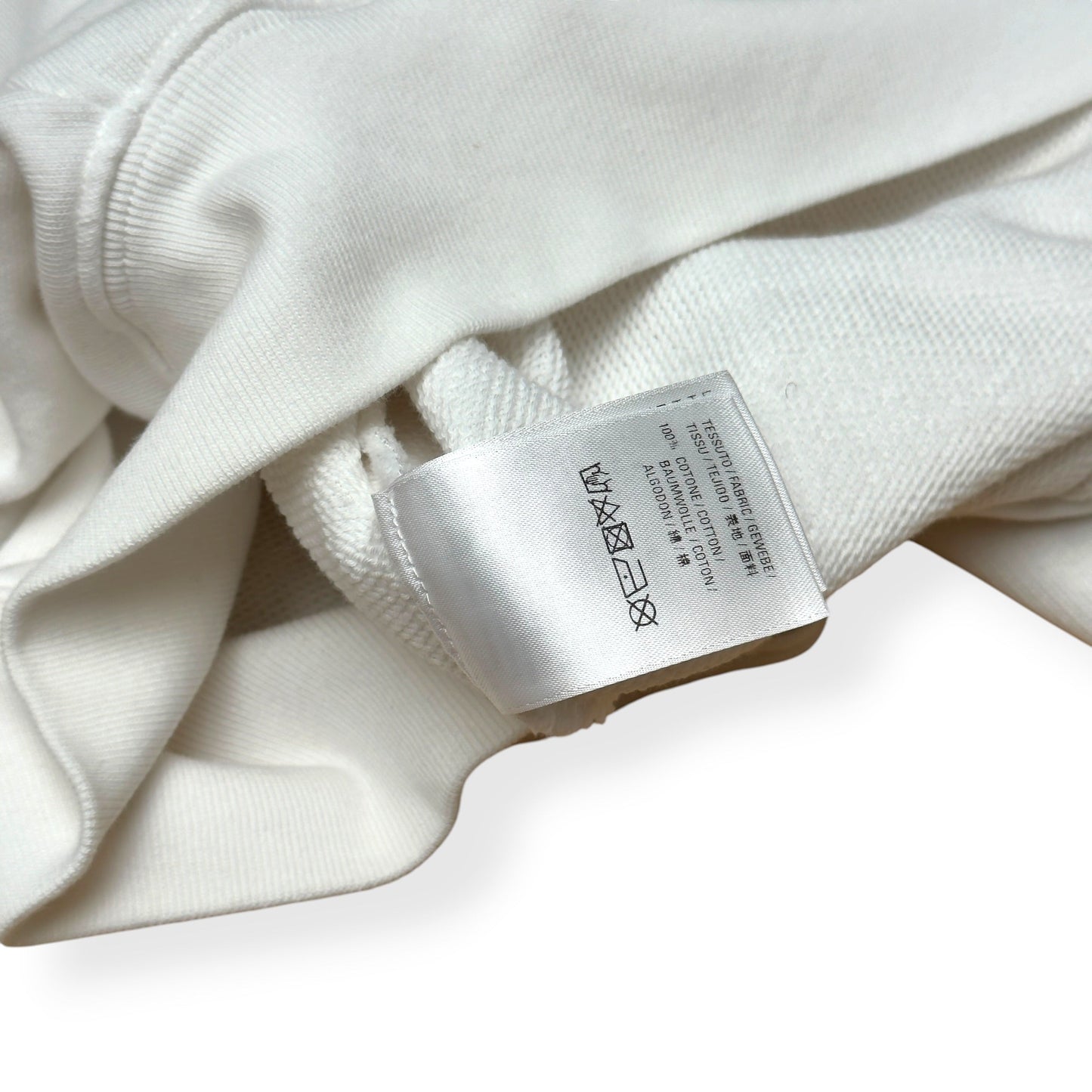 BALENCIAGA OVERSIZED BB LOGO HOODIE WHITE XS | XS, White
