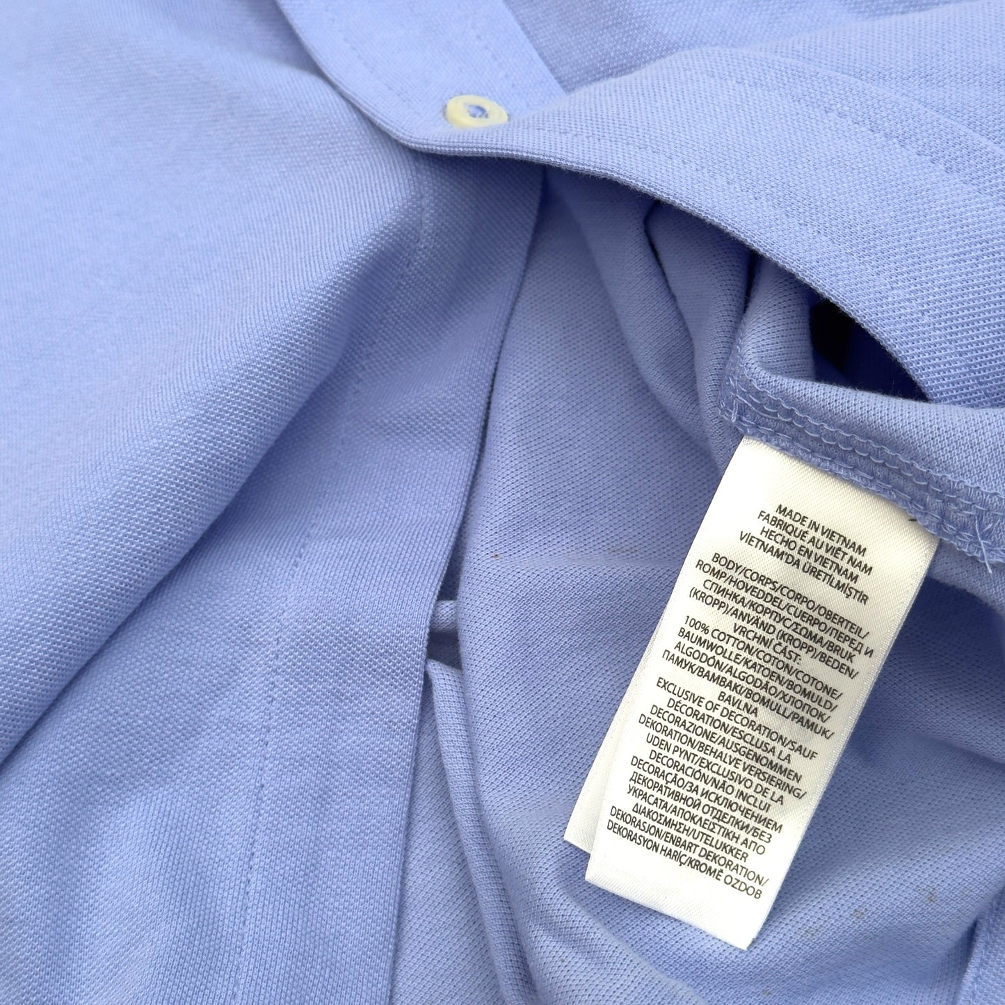 POLO RALPH LAUREN FEATHERWEIGHT MESH SHIRT BLUE XL | XL, Blue