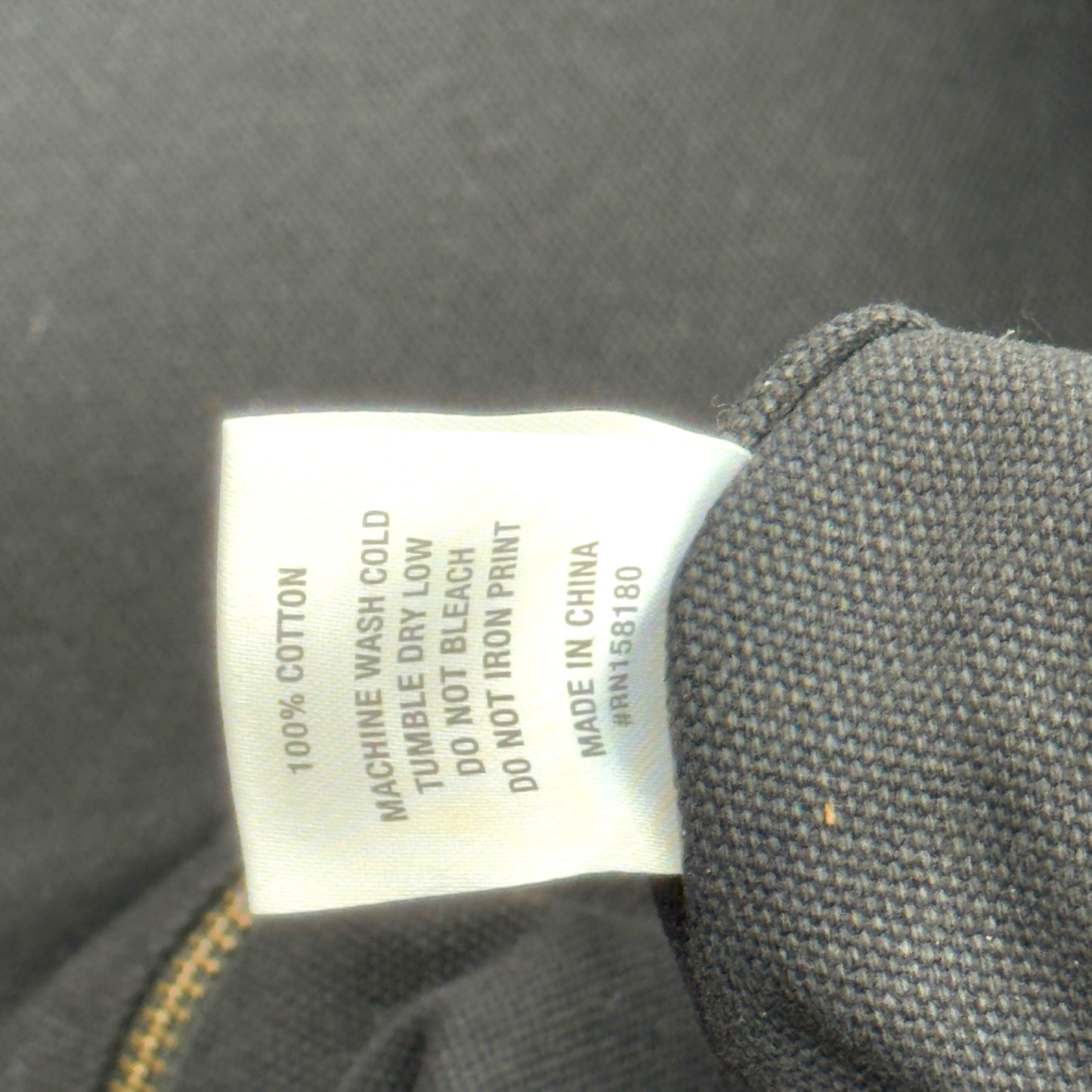 HONOR THE GIFT REVERSIBLE ZEBRA WORK JACKET BLACK M | Medium, Black