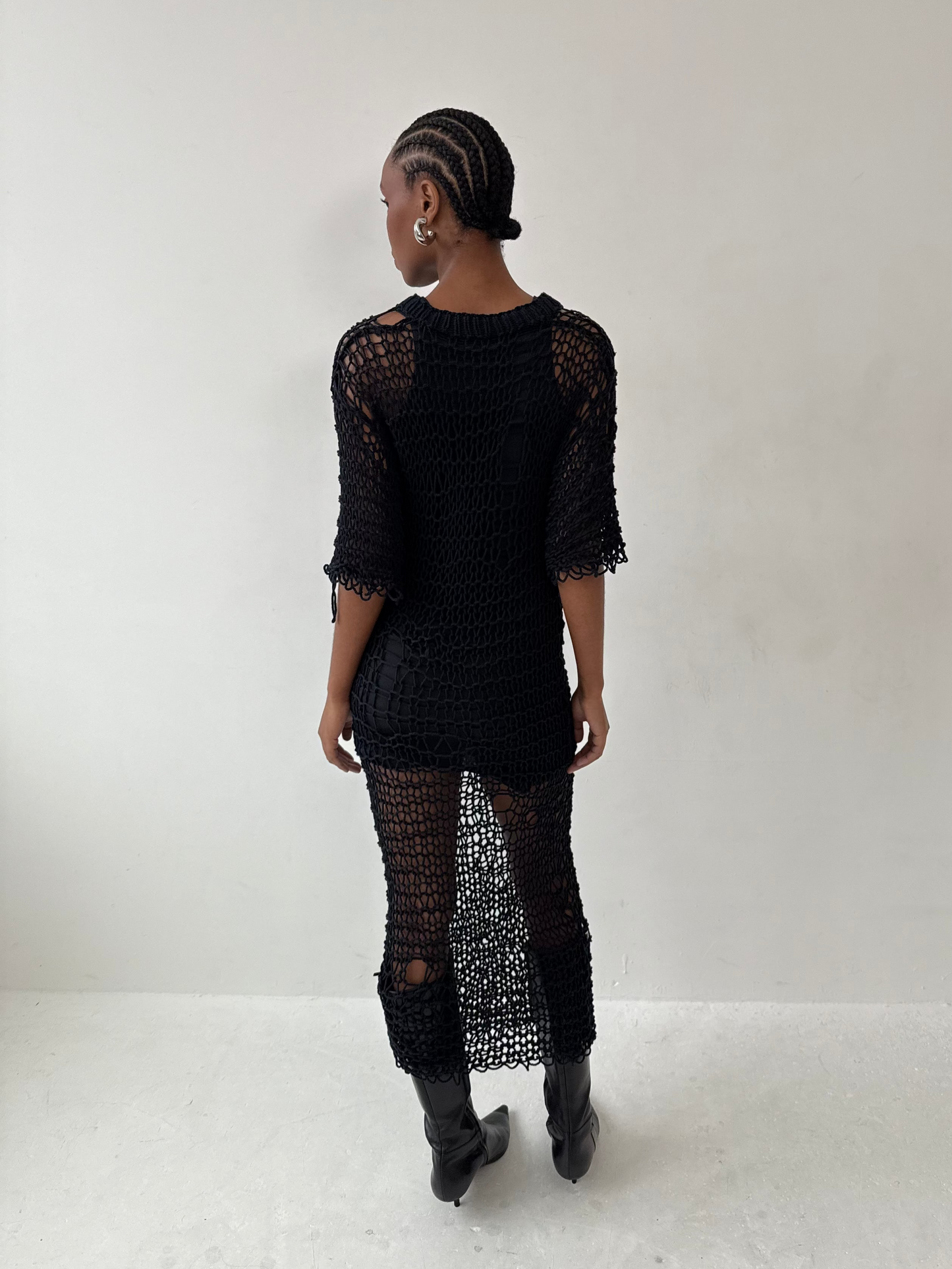 Knitted Joseph Dress | Default Title, Navy