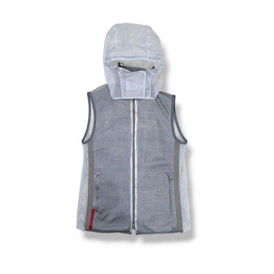 Vintage Prada Sport Convertible Mesh Vest (S/M)