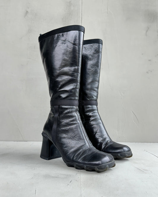 Miu Miu FW99 Bubble Sole Heeled Boots - EU 36.5