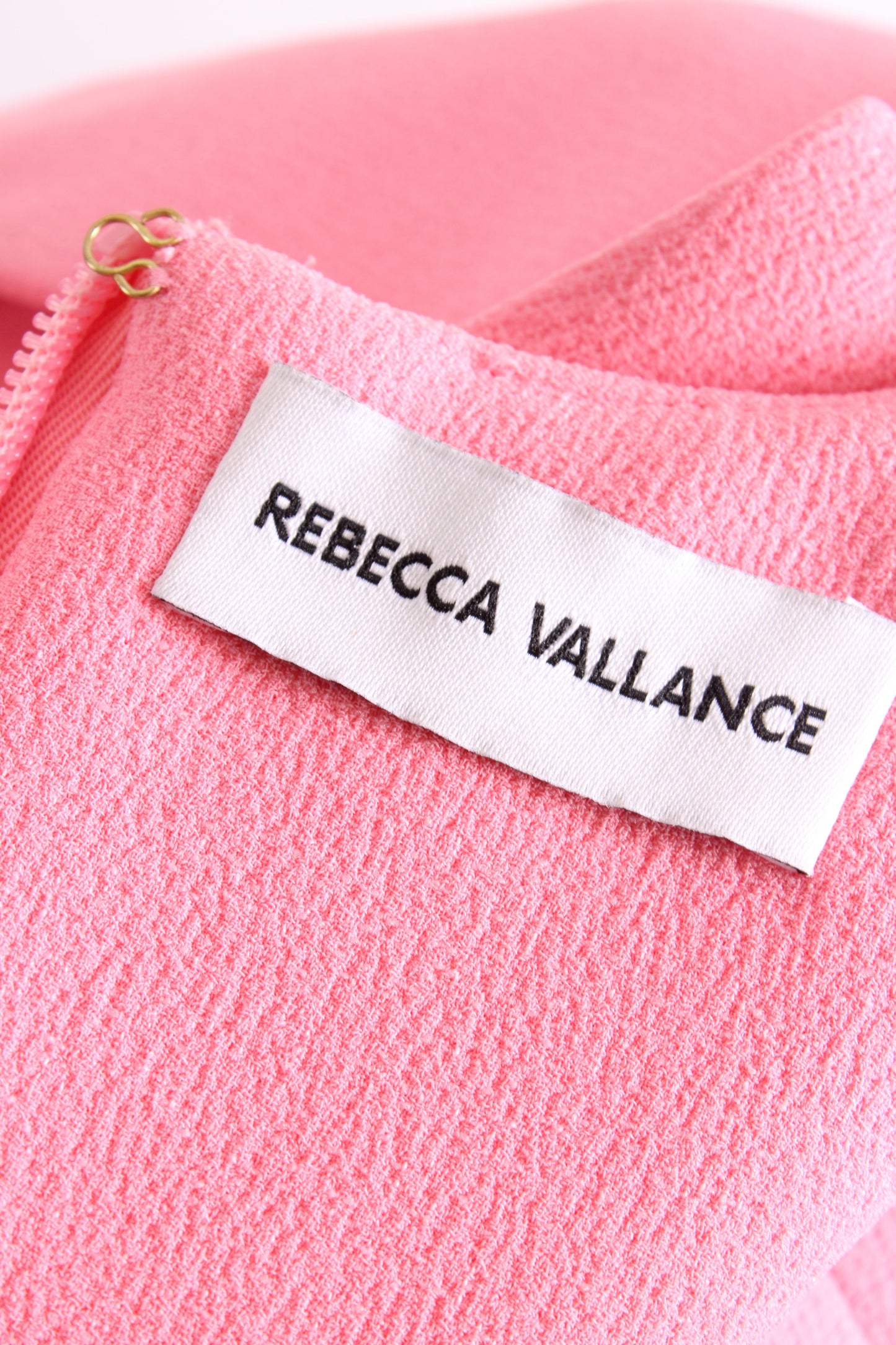 Rebecca Vallance S/S Rhinestone Bow Dress Pink 12 | O/S, Pink
