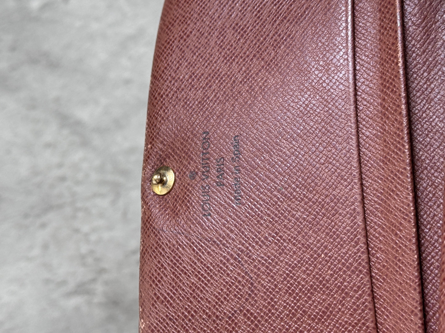 Louis Vuitton Monogram Leather Wallet