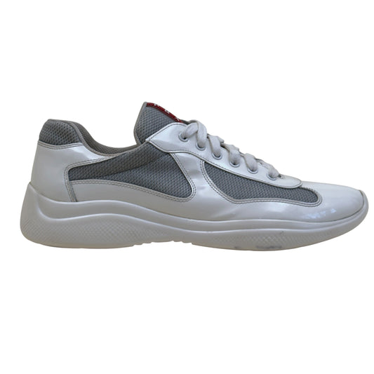 PRADA AMERICA'S CUP SNEAKERS WHITE / GREY UK9 | UK 9, Grey