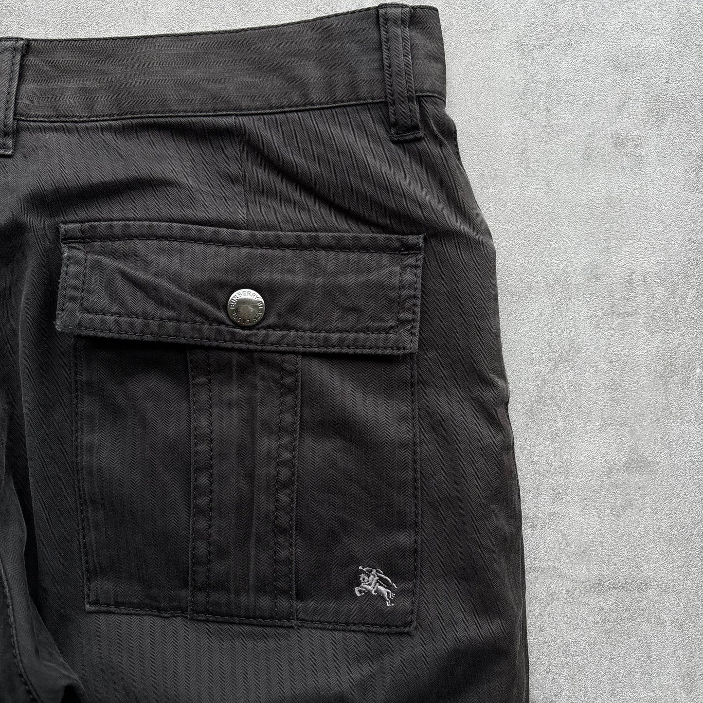 BURBERRY CARGO TROUSERS | O/S, Black