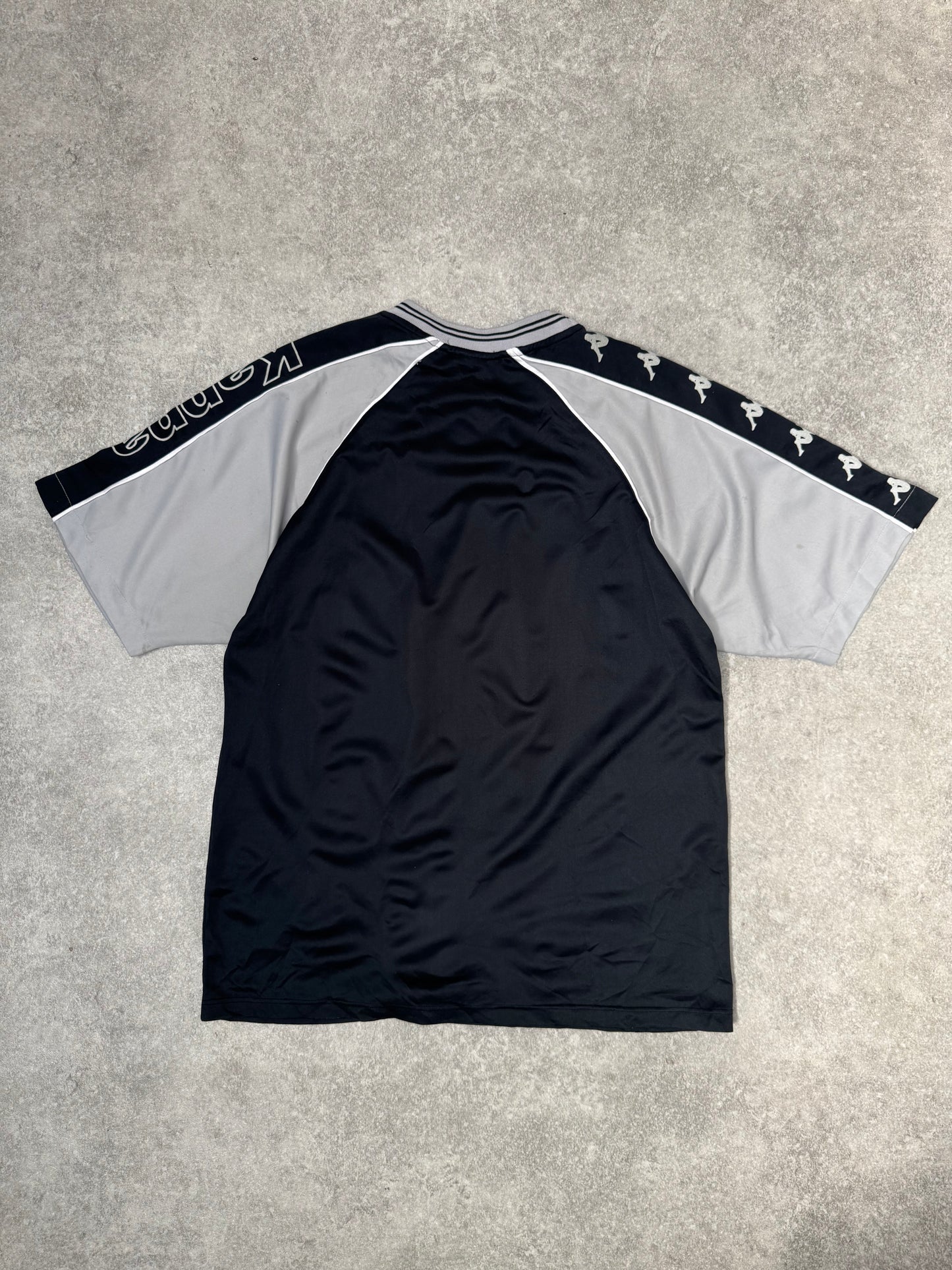 90s Juventus Kappa Two Tone Football Shirt