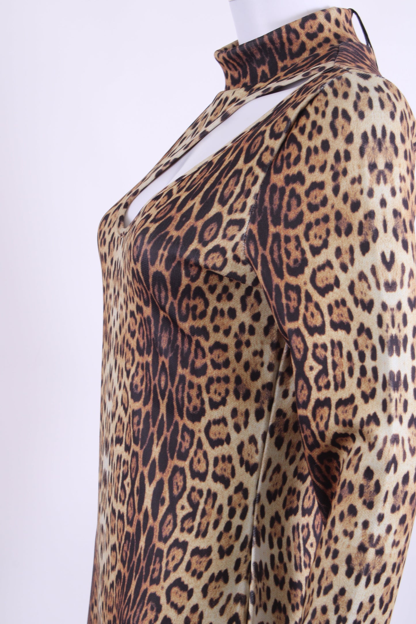 Roberto Cavalli Leopard Cut Out Dress Leopard 42 | O/S, Leopard