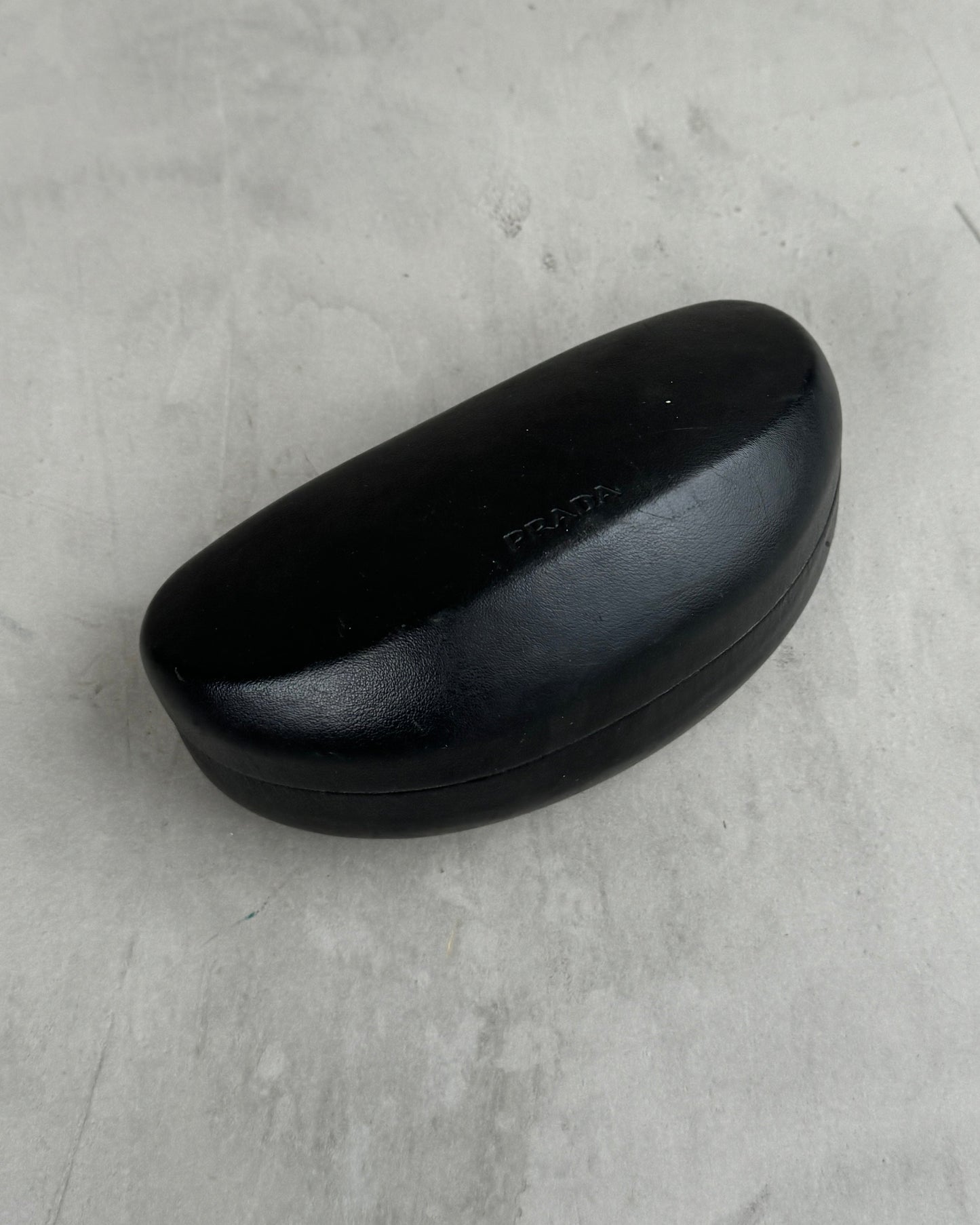 Prada 2000's Wrap Around Brown Star Sunglasses