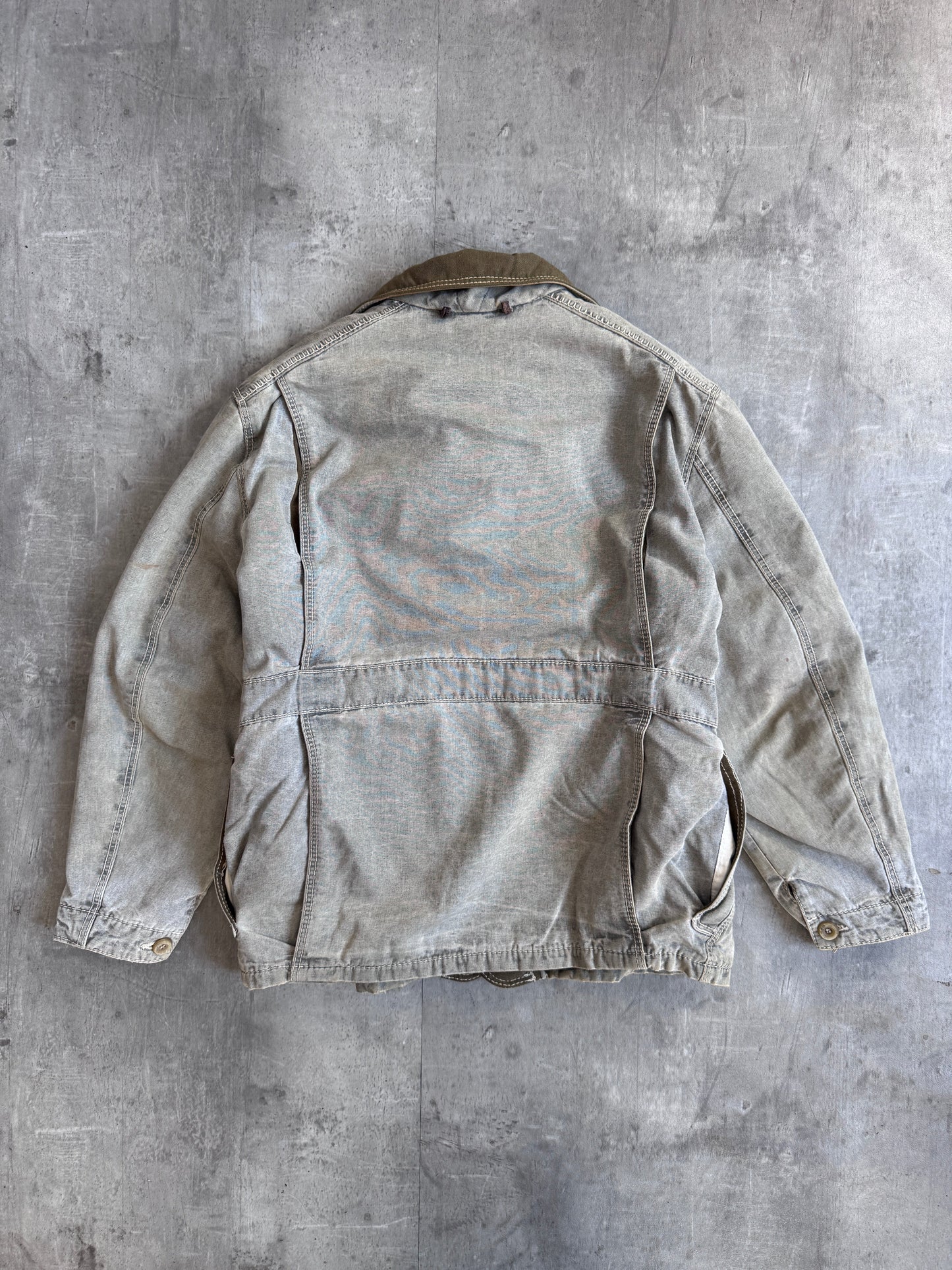 1980s Armani Jeans Blanket Lined Barn Jacket