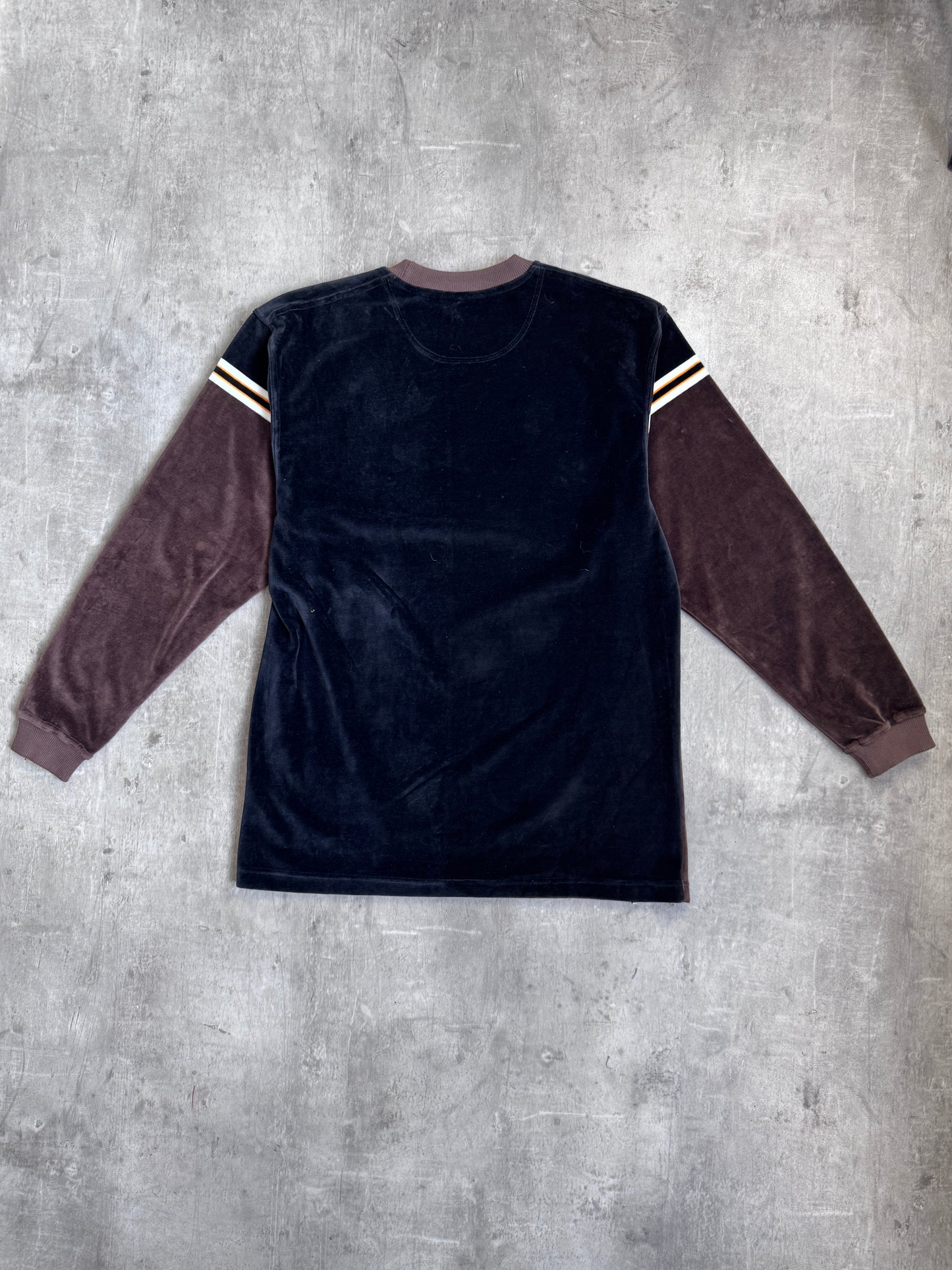 Pelle Pelle Velour Tri Tone Sweater