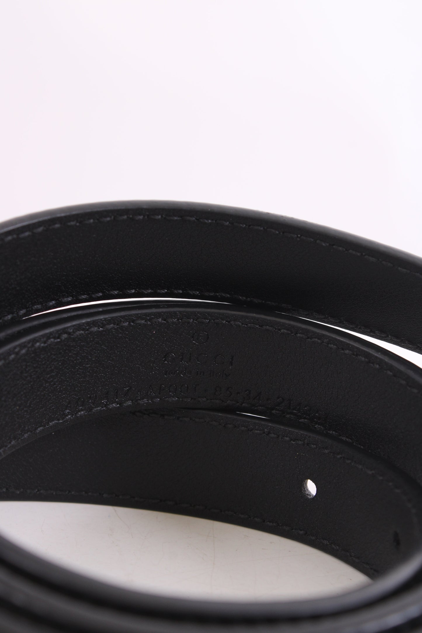 Gucci Marmont Skinny Belt Black 34 | O/S, Black