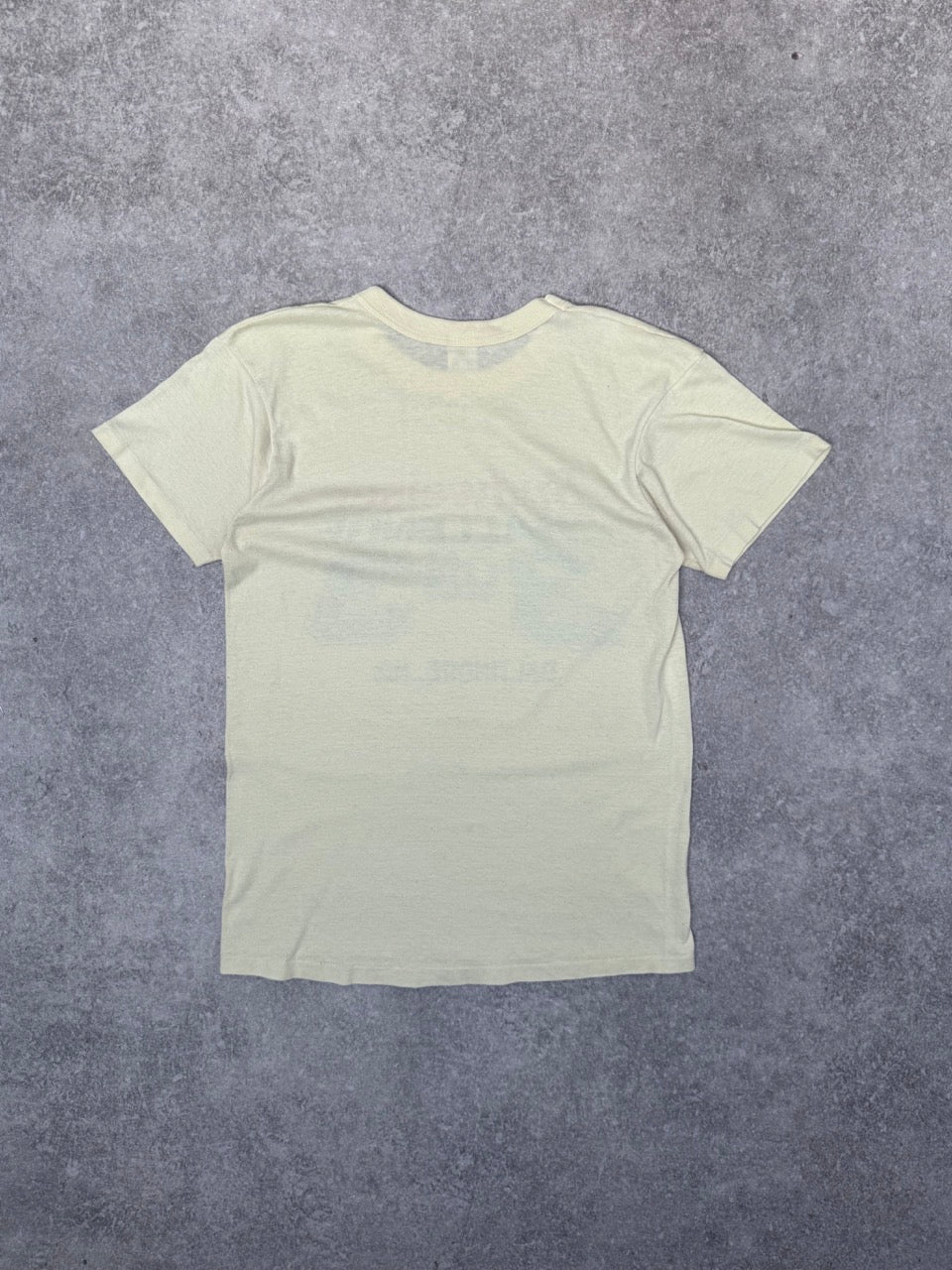 80s Budwiser Baltimore Yellow Single Stitch Tee