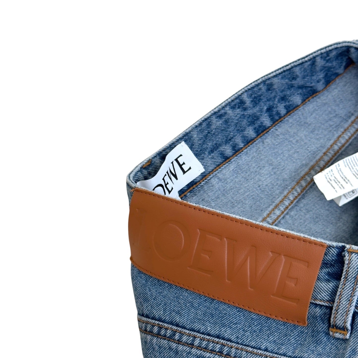 LOEWE ANAGRAM WIDE LEG JEANS BLUE 50 / L | Large, Blue