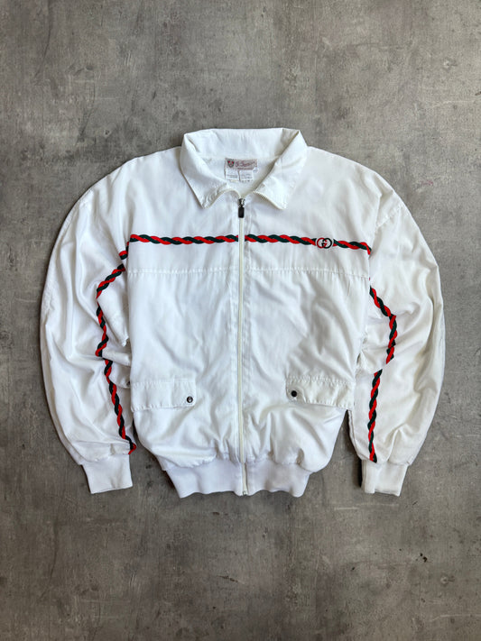 1970's Gucci Braid Link Double Layer Track Jacket
