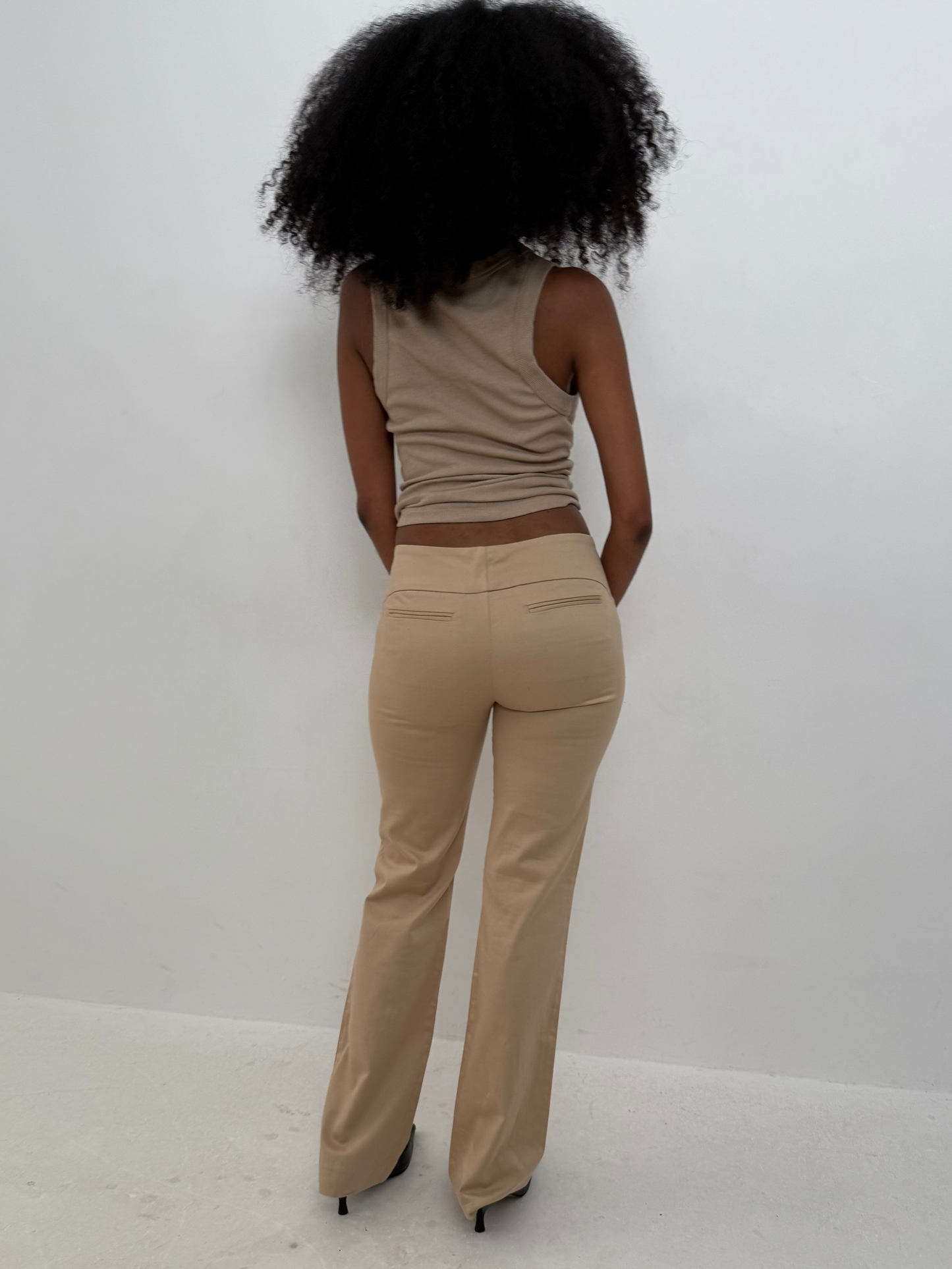 JOSEPH TROUSERS | Default Title, Tan