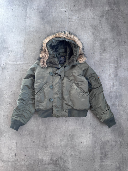 Alpha Industries N25 Hooded Bomber Jacket