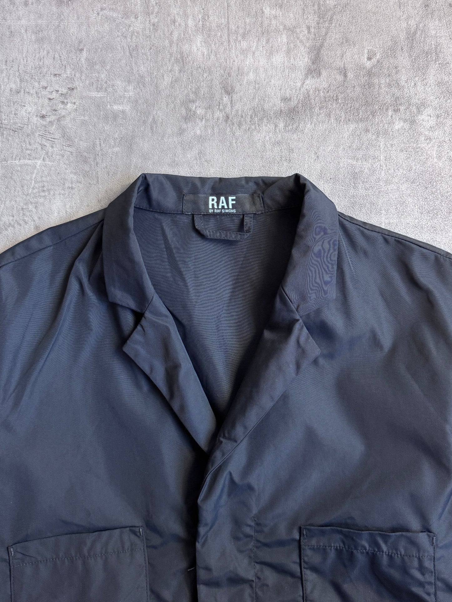 RAF Simons Lightweight Double Pocket Nylon Work Jacket
