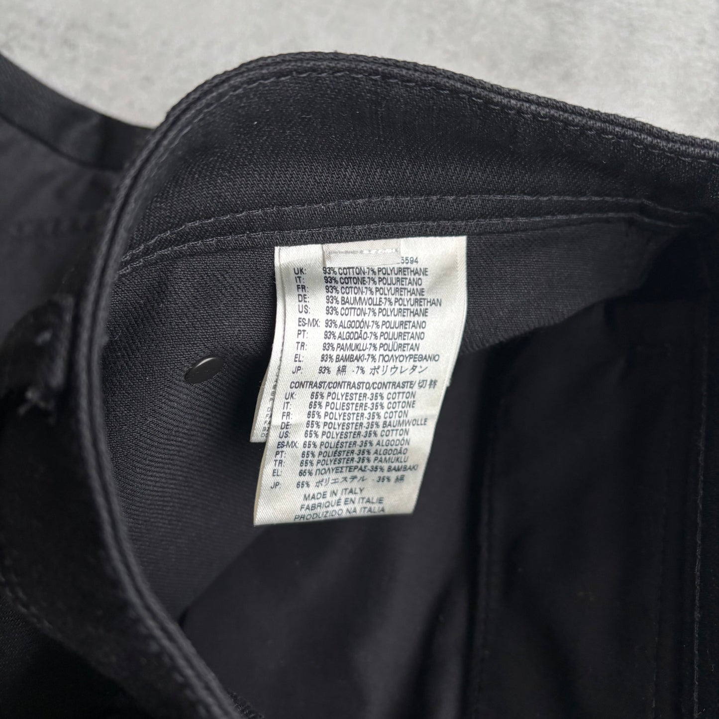 DIESEL BLACK GOLD LAYERED JEANS | O/S, Multicoloured
