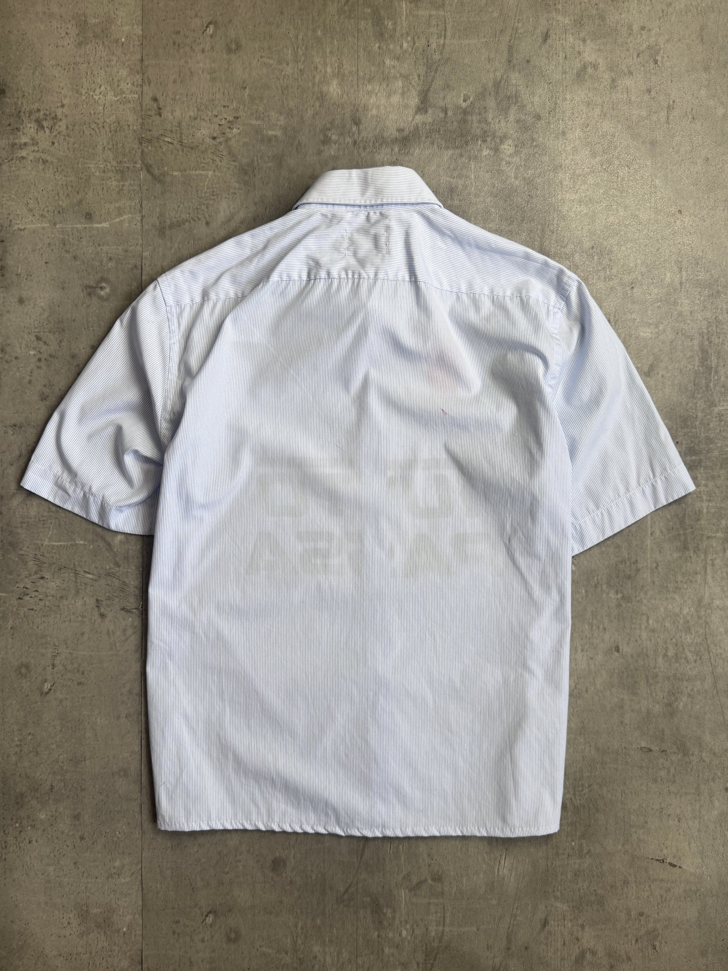 VT Rework : Tutto Passa Pinstripe Reworked Shirt