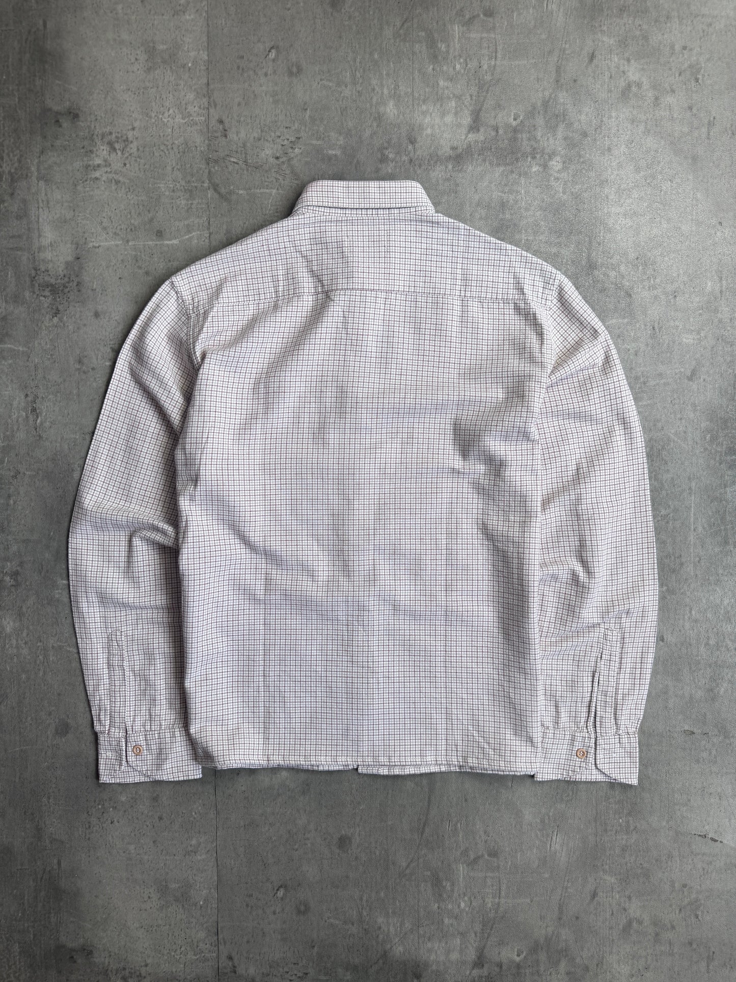 VT Rework : Tutto Passa Brown Check L/S Shirt