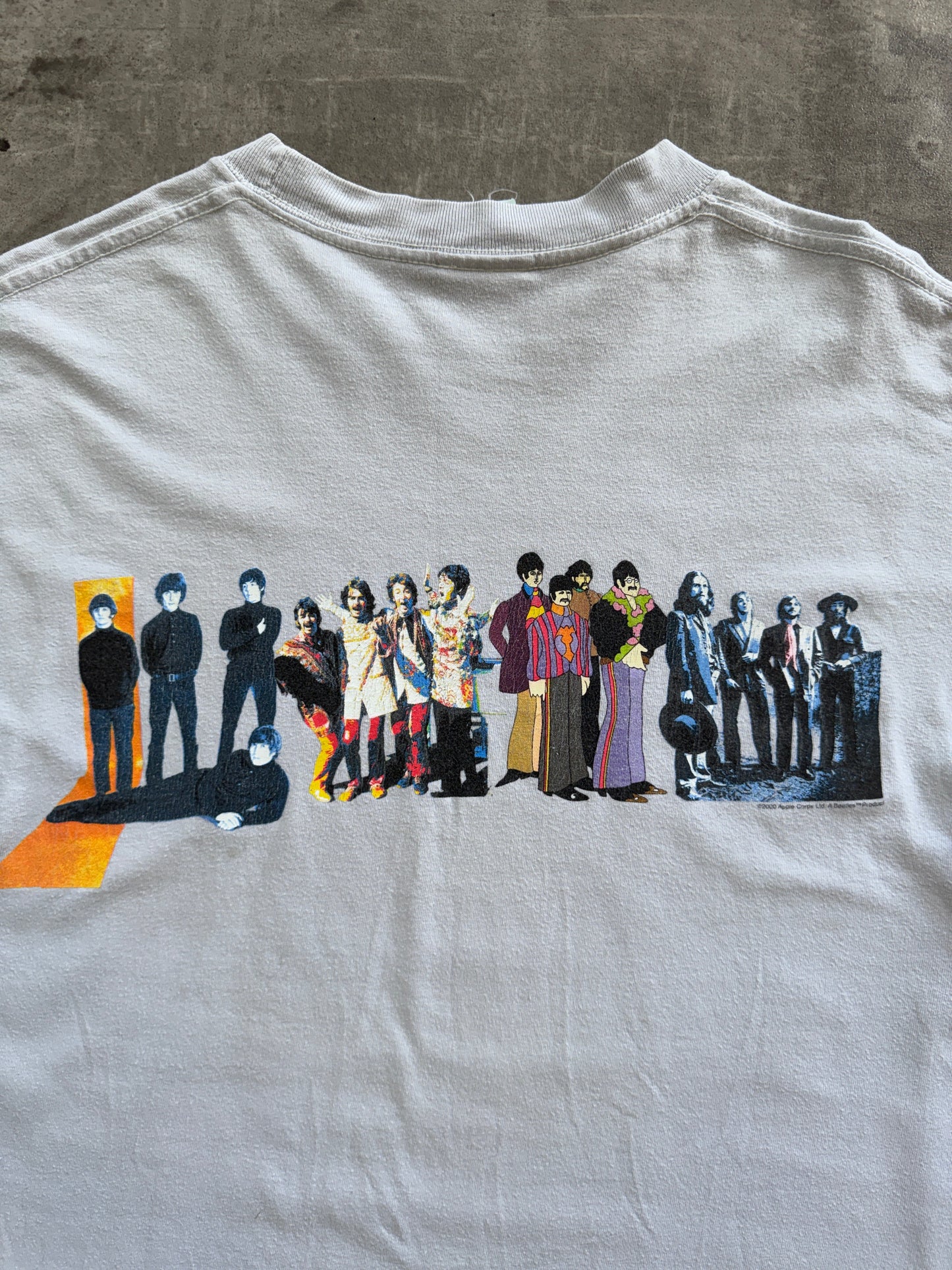 2000 The Beatles Band Tee | Extra Large, Multicoloured