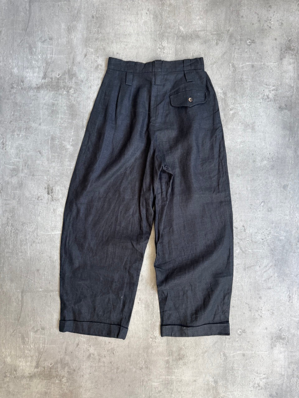 JPG High Waisted Linen Trousers