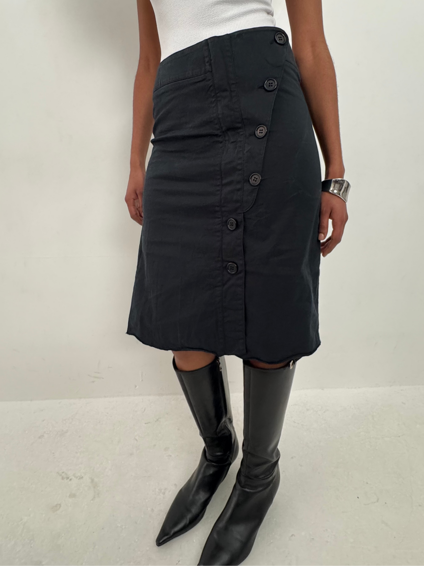 PRADA SKIRT | Default Title, Black