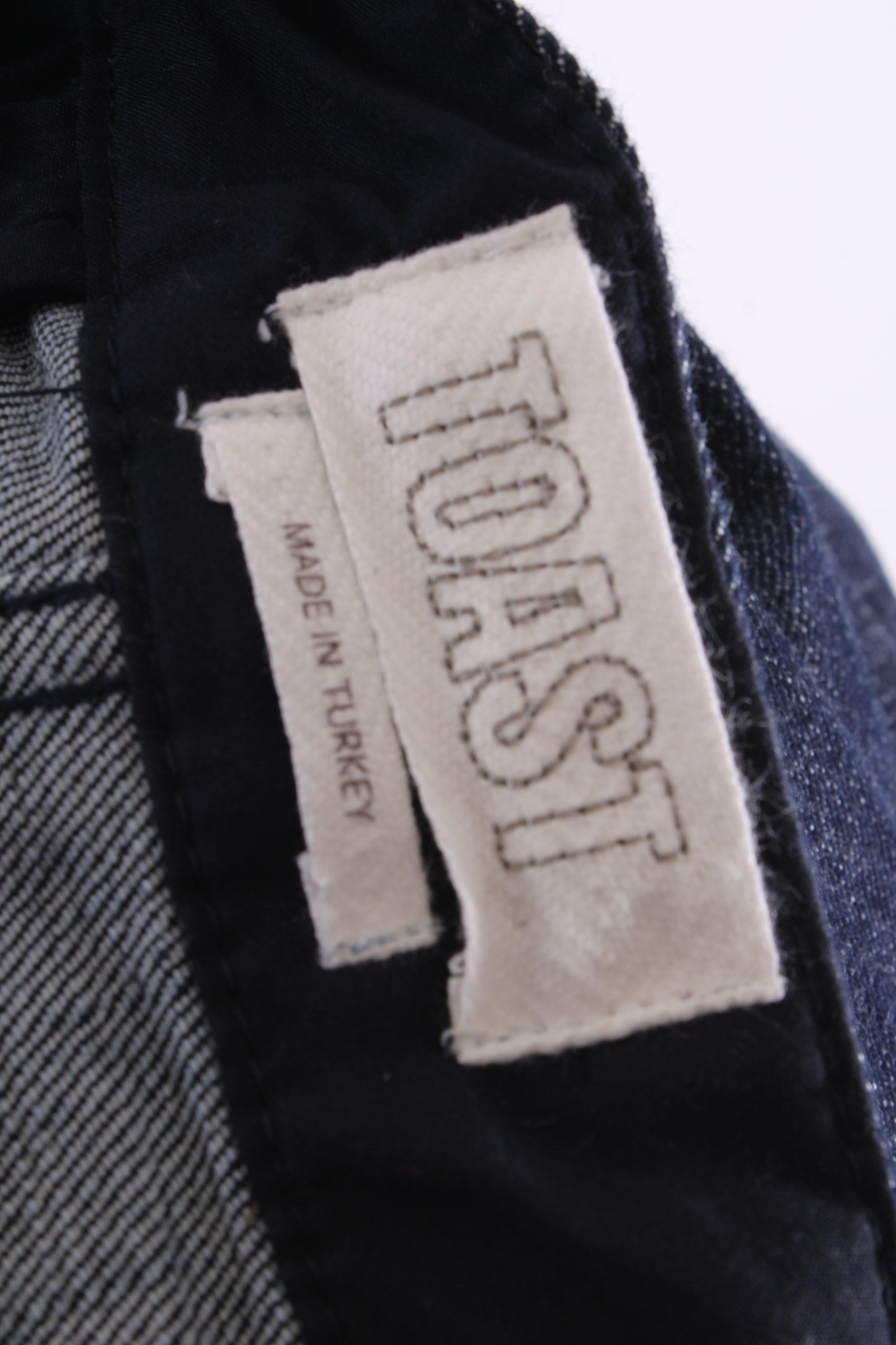 Toast Side Button Jeans Denim 4 | O/S, Red