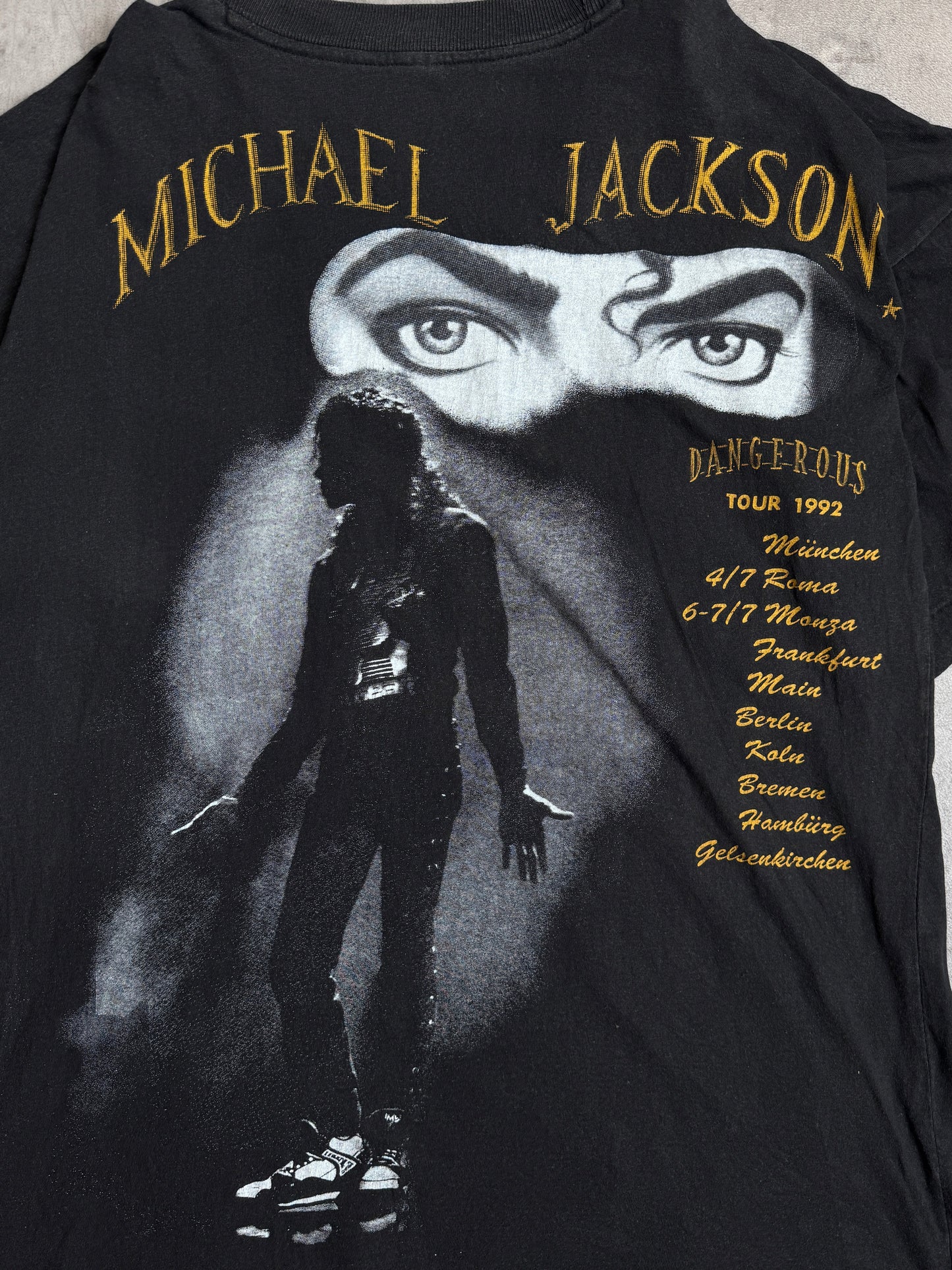 1992 Michael Jackson AOP Single Stitch Graphic Tee
