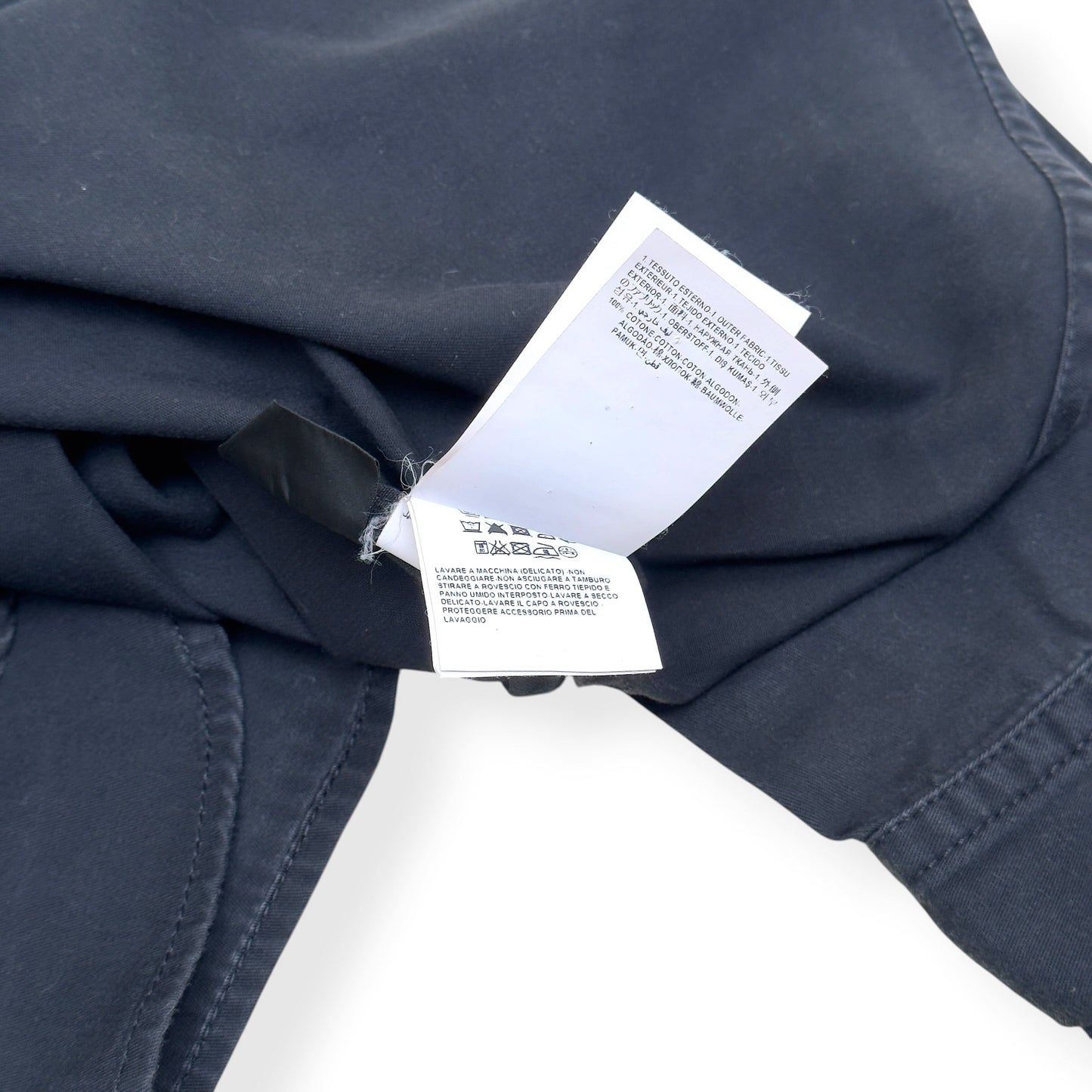 VERSACE MEDUSA BUTTON DENIM SHIRT BLACK 40 / M | Medium, Black
