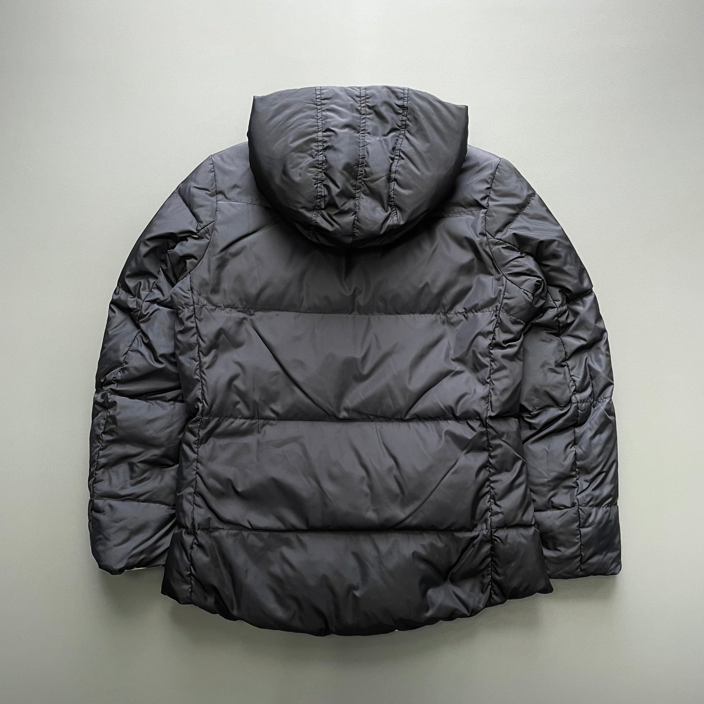 C.P. Company Grey & Black AW04 Women's Donna Down Puffer Jacket | Medium, Black