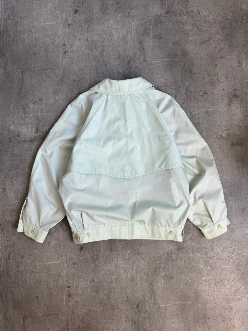 Burberry Mint Nova Lined Adjustable Closure Blouson