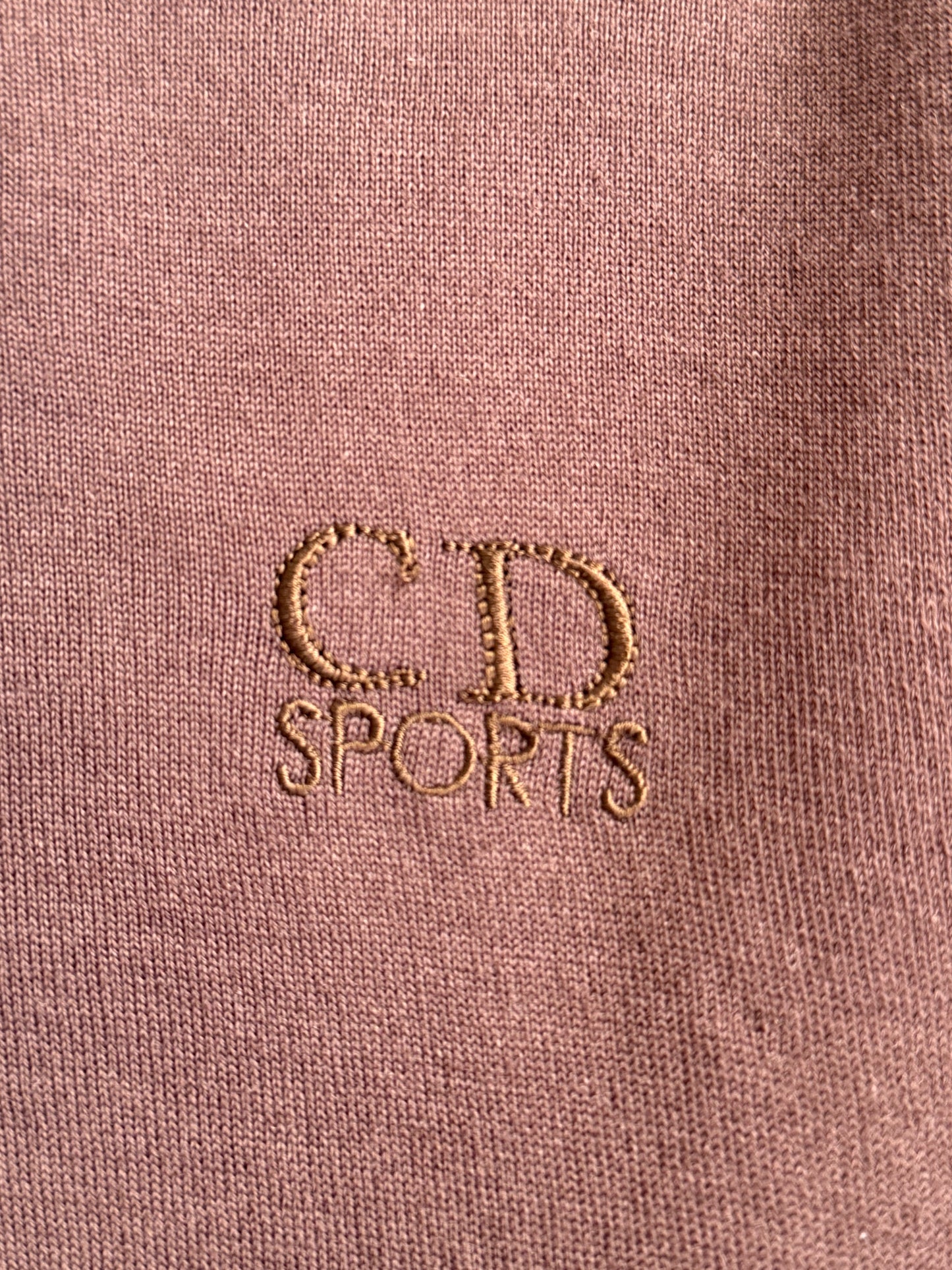 Christian Dior Fine Merino Wool Brown Roll Neck Jumper