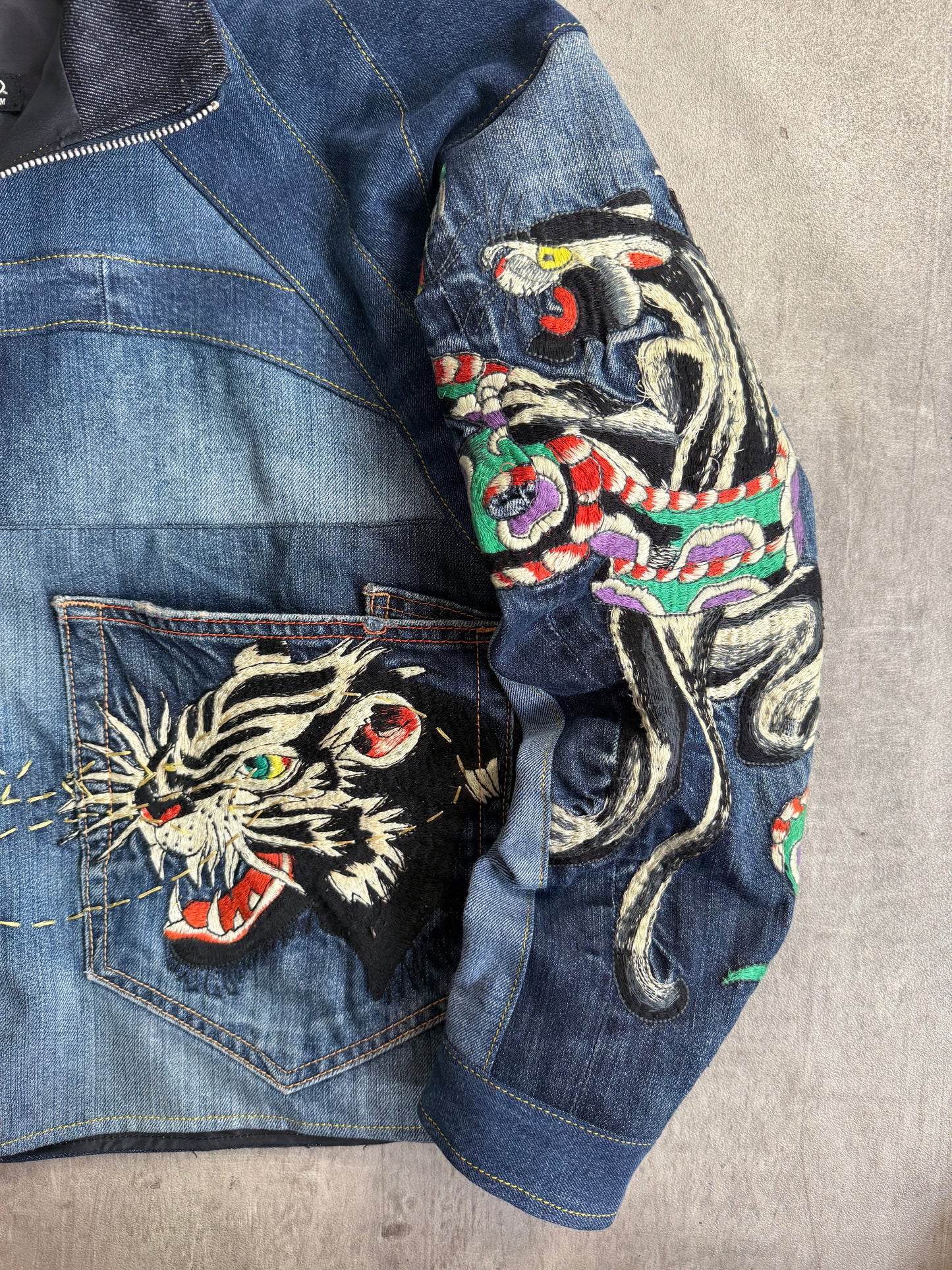 VT Rework: Ed Hardy Denim Boxy Jacket