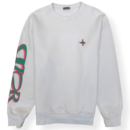 DIOR X LEWIS HAMILTON SWEATSHIRT WHITE XL | XL, White