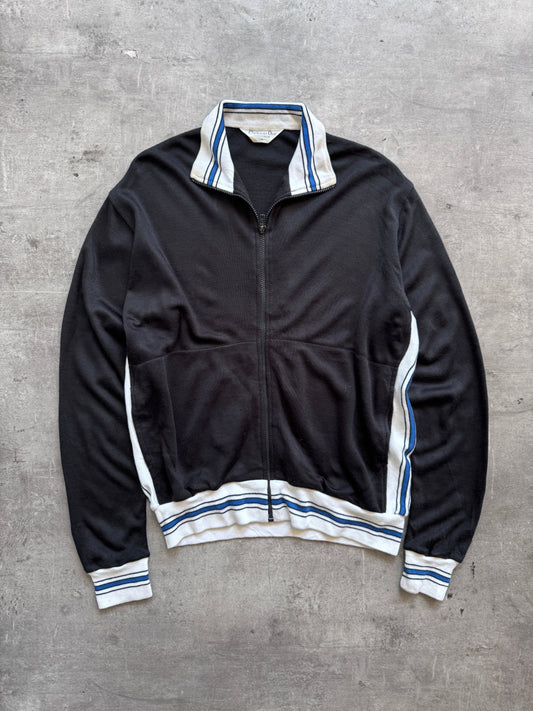 Christian Dior Black Knit Tracksuit Jacket | Extra Large, Black