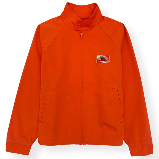 SUPREME X TOY MACHINE HARRINGTON JACKET ORANGE M | Medium, Orange