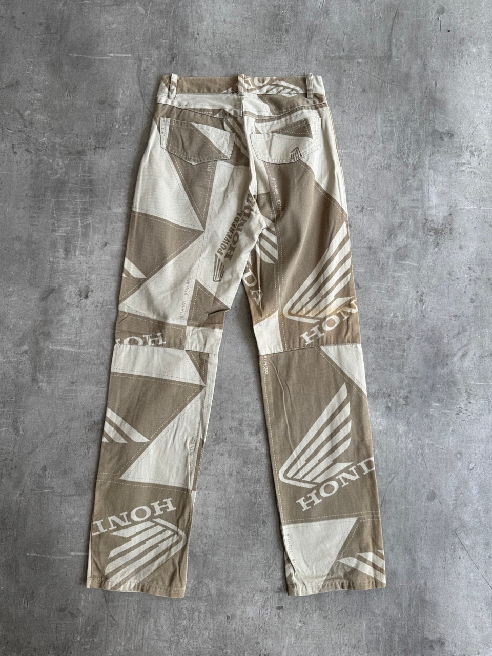 1990s Shinchiro Arakawa x Honda Repeat Logo Trousers
