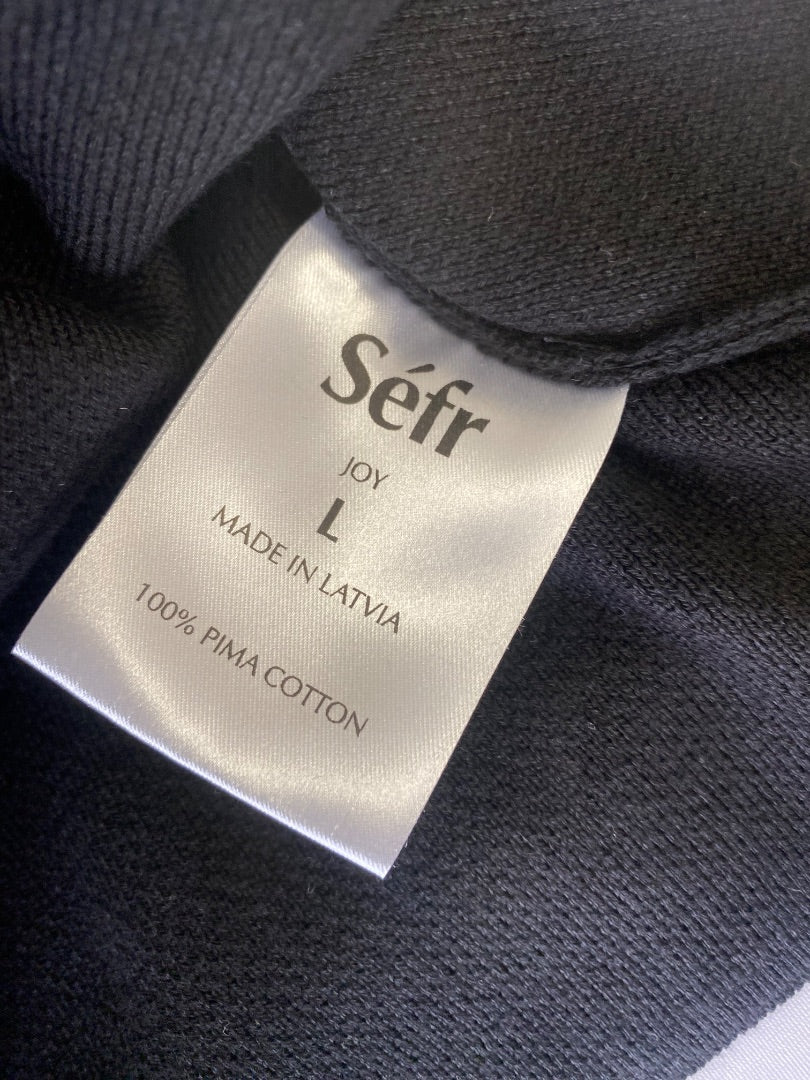 Sefr Knit Vest Black L | Default Title, Black