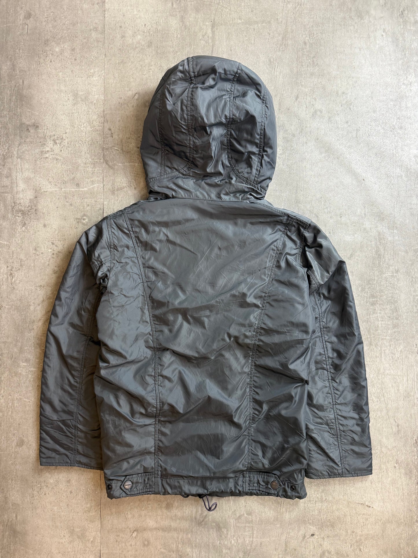 Marithe Francois Girbaud 2000's Wool Lined Tech Jacket